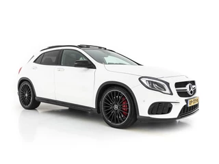 Hoofdafbeelding Mercedes-Benz GLA Mercedes-Benz GLA 45 AMG 4 Matic Premium-Plus Aut *PANO | RECARO-NAPPA-LEATHER | KEYLESS | HARMAN/KARDON-AUDIO | FULL-LED | CAMERA | BLIND-SPOT | ECC | PDC | CRUISE | MEMORY | SPORT-SEATS | AMBIENTE-LIGHT*