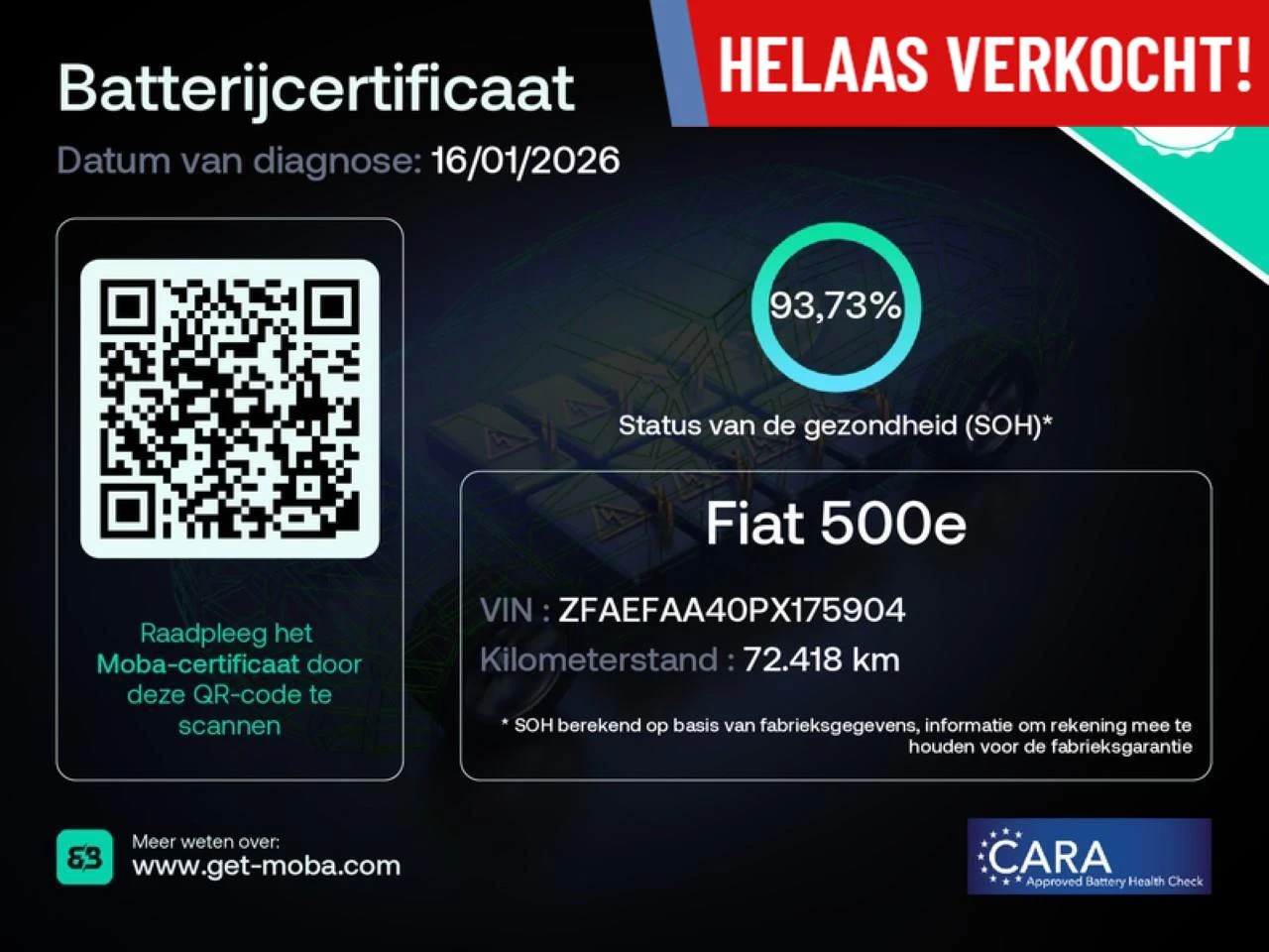 Hoofdafbeelding Fiat 500