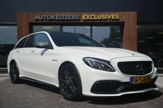 Mercedes-Benz C-klasse Estate AMG 63 Panoramadak Burmester Sportuitlaat IWC Carbon HeadUp