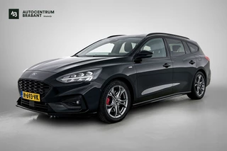 Ford Focus Wagon 1.0 EcoBoost ST-Line (NAVI, CARPLAY, LED, STUUR-/STOELVERWARMING, CAMERA, GOED ONDERHOUDEN)
