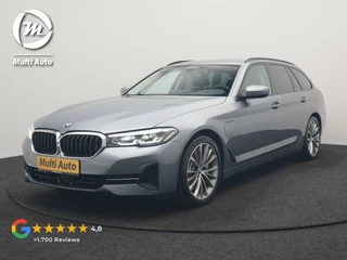 BMW 5 Serie Touring 530e Business Edition Plus PHEV 293pk Dealer O.H. | Trekhaak Af Fabriek | Adaptive Cruise | 360 Camera | Lederen Comfortzetels Verwarmd | Blis | Apple Carplay | Hifi Audio | 19"L.M | Plug In Hybrid |