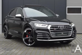 Hoofdafbeelding Audi SQ5 Audi SQ5 3.0TFSI Quattro|RS|pano|trekhaak|virtual|22inch|360