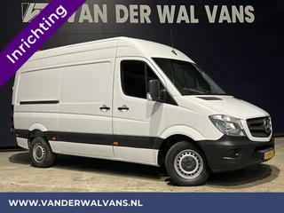 Mercedes-Benz Sprinter 316 CDI 164pk L2H2 inrichting Euro6 Airco | 2800kg Trekhaak | Cruisecontrol Parkeersensoren, Omvormer, chauffeursstoel