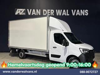 Renault Master 2.3 dCi 146pk Bakwagen 222cm Hoog Laadklep Fabrieksgarantie Euro6 Airco | Camera | Navigatie | LED Cruisecontrol, Bijrijdersbank