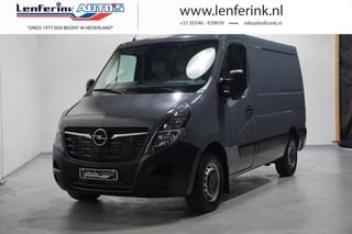 Opel Movano 2.3 Turbo 180 pk L1H1 Airco, Trekhaak PDC V+A, Opbergkasten Laadruimte, Cruise Control, 3-Zits