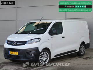 Opel Vivaro 120PK L3H1 Trekhaak Navi Airco Cruise Camera Parkeersensoren Euro6 L3 Long Airco Trekhaak Cruise control