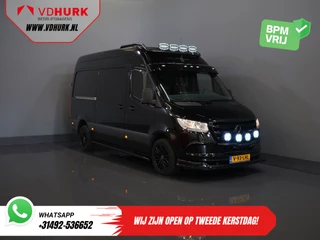 Mercedes-Benz Sprinter 317 CDI Aut. L2H2 3.5t Trekverm./ Gev.Stoel/ Standkachel/ Carplay/ Camera/ Navi/ Cruise/ DAB/ LMV/ Sidebars/ Trekhaak
