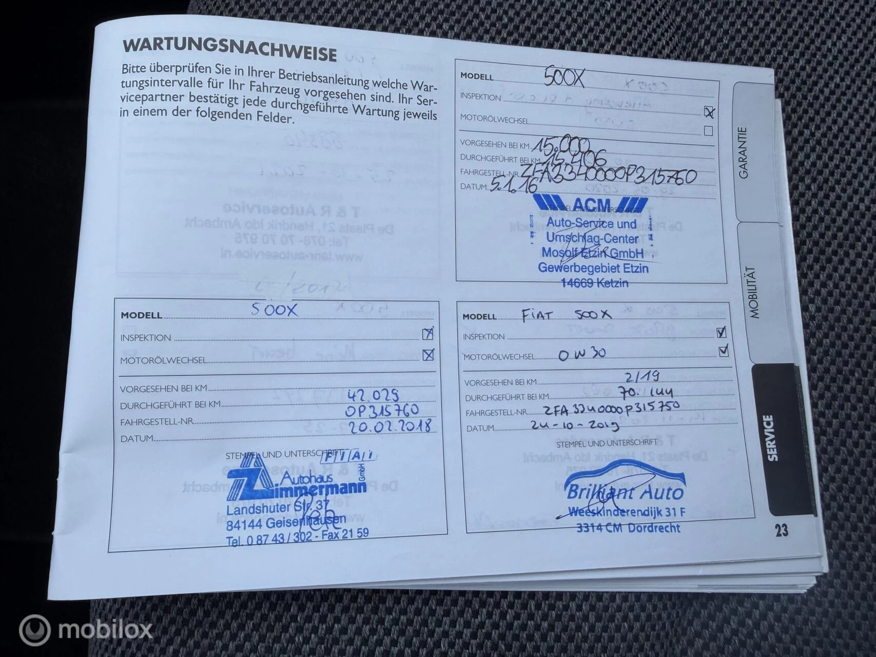 Hoofdafbeelding Fiat 500X