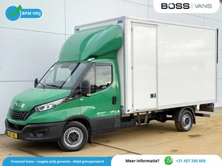 Iveco Daily 35S14 2.3 Laadklep Automaat LED Climate Control Cruise Control Standkachel Camera Koffer Bakwagen Meubelbak