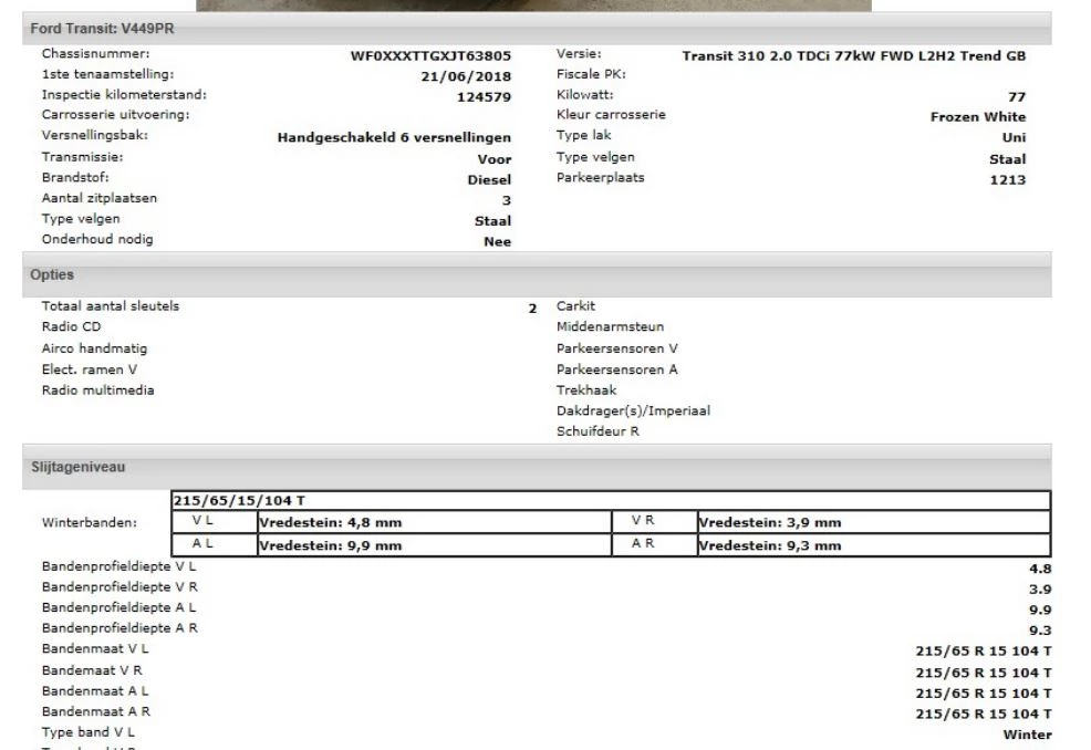 Hoofdafbeelding Ford Transit