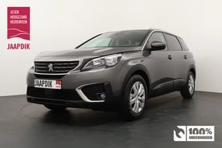 Peugeot 5008 BWJ 2018 1.2 PureTech 131 PK Blue Lease Executive AFN. TREKHAAK / 7 PERS. / PRIV. GLAS / VIRT. COCKPIT / ANDROID AUTO / APPLE CARPLAY / CLIMA / NAVI / CRUISE / PDC / LMV  17 INCH / MULTIFUNCT. STUUR