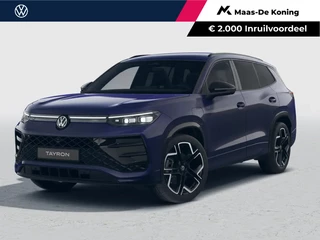 Volkswagen Tayron 1.5 eHybrid R-Line Edition 204 pk 6 versn. DSG · Black Style Pakket · Comfort Pakket · Trekhaak inklapbaar, met elektr. ontgrendeling, incl. aanhangermanoeuvreerhulp Trailer Assist ·