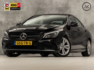 Mercedes-Benz CLA 180 Sport Automaat (GROOT NAVI, ZWART HEMEL, LEDER, STOELVERWARMING, ADAPTIVE CRUISE, SPORTSTOELEN, KEYLESS START, NIEUWE APK, NIEUWSTAAT)