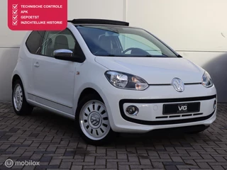 Hoofdafbeelding Volkswagen up! Volkswagen Up 1.0 White! Leer Navi Pano Stoelverwarming PDC