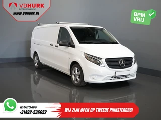 Mercedes-Benz Vito 119 CDI L3 Aut. BPM VRIJ! LED/ Standkachel/ Stoelverw./ Carplay/ Camera/ PDC/ LMV/ Cruise/ Trekhaak/ Airco