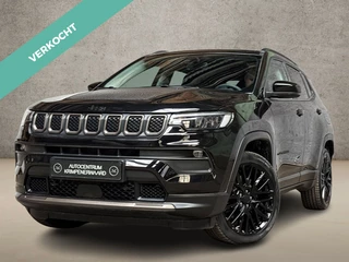 Jeep Compass 4xe 240 Plug-in Hybrid Electric Trailhawk 240Pk Automaat (VIRTUAL COCKPIT, BLACK PACK, APPLE CARPLAY, GROOT NAVI, CAMERA, LEDER, SPORTSTOELEN, ADAPTIVE CRUISE, GETINT GLAS, NIEUWSTAAT)