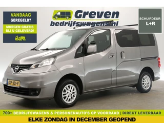 Nissan NV200 1.6 Benzine Connect Edition Airco Camera Cruise Navigatie 2xSchuifdeur Trekhaak