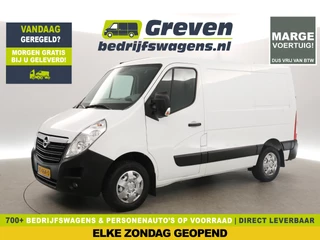 Opel Movano 2.3 CDTI L1H1 | MARGE! | Airco Cruise 3 Persoons Parkeersensoren Elektrpakket Trekhaak