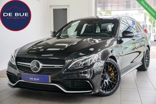 Mercedes C-klasse Estate AMG 63 S Performance BTW Auto Pano keramisch kuipstoelen Burmester Dealer Onderhouden