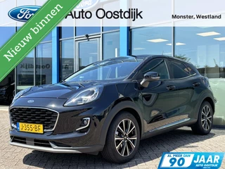 Ford Puma 1.0 EcoBoost Hybrid Titanium 125PK Afn. Trekhaak Winterpack Cruise Navi Massagestoelen Climate Parkeersensoren Achter Privacy Glass *Dealer Onderhouden*