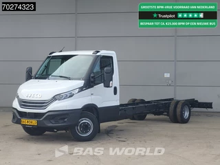 Iveco Daily 72C18 3.0L Automaat 510WB Luchtvering ACC Camera Chassis Cabine Fahrgestell Airco