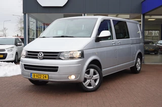 Volkswagen Transporter 2.0 TDI L2H1 DC Comfortline | Dubbel Cabine | Automaat | Airco | Elek. Pakket | LM Velgen | Inruil mogelijk