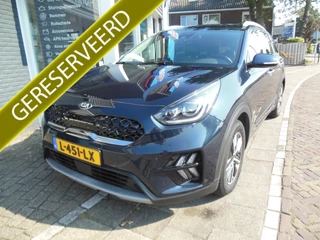 Kia Niro 1.6 GDi Hybrid DynamicPlusLine 12 maanden Bovag garantie trekhaak carplay android schuifdak