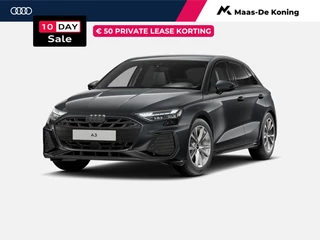 Audi A3 Sportback 35 TFSI S edition 150 PK · Assis.pak Driving+Parking plus · Comfortpakket plus · Optiekpakket zwart plus