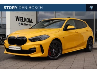 BMW 1 Serie 120i High Executive M Sport Automaat / Panoramadak / Adaptieve LED / M Sportstoelen / Achteruitrijcamera / Live Cockpit Professional / Stoelverwarming