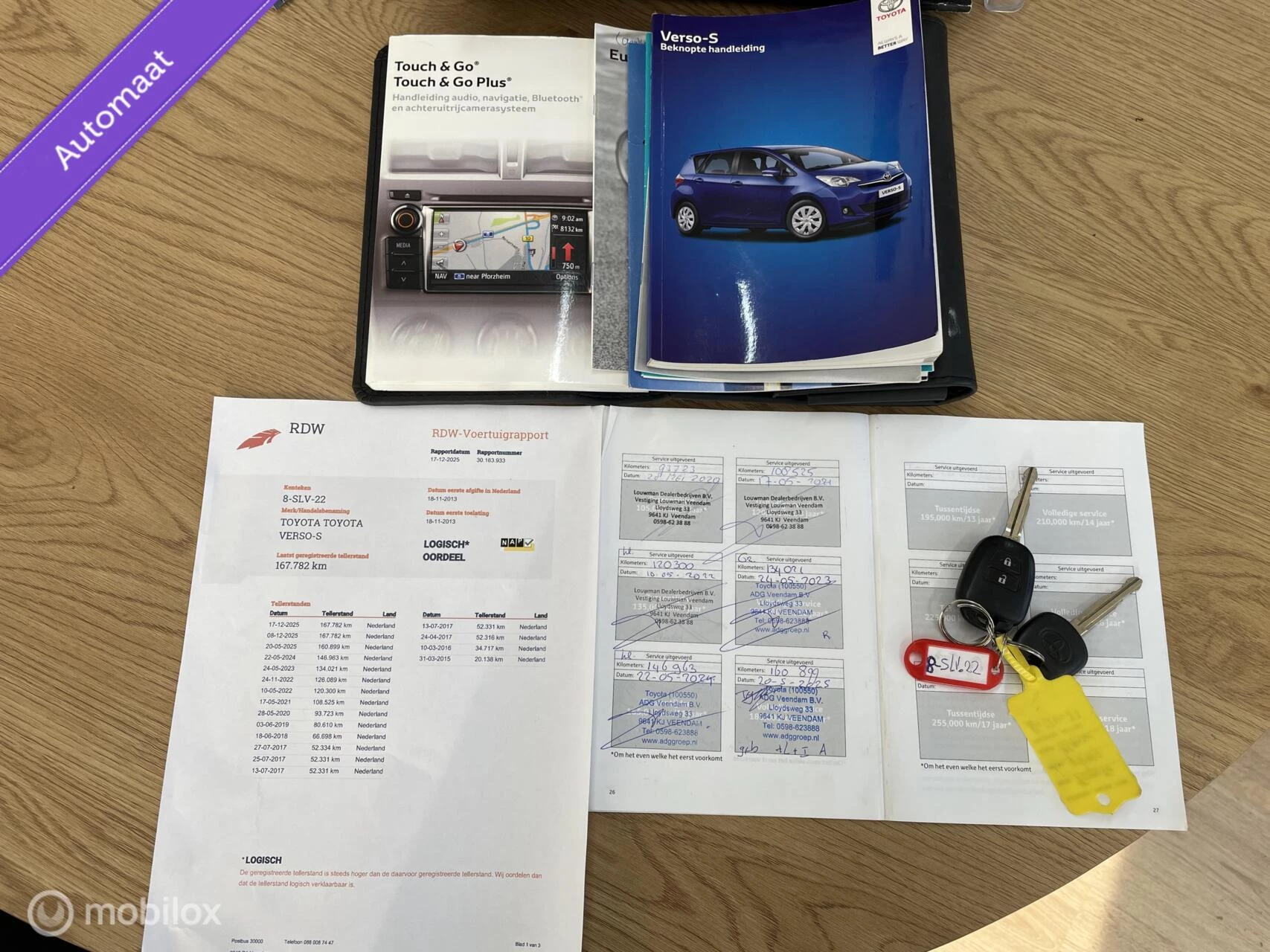 Hoofdafbeelding Toyota Verso-S