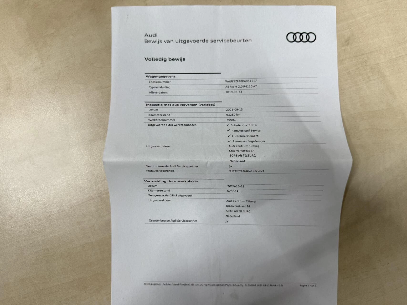 Hoofdafbeelding Audi A4