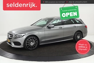 Mercedes-Benz C-klasse 180 AMG | Panoramadak | Leder | Head-Up |  Full LED | Navigatie | Park Assist | Cruise control | Climate control | Bluetooth