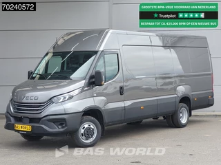 Iveco Daily 35C18 3.0L Automaat L3H2 180PK Dubbellucht 3,5t Trekgewicht ACC Navi Camera Parkeersensoren 16m3 Euro6 L4H2 16m3 Airco