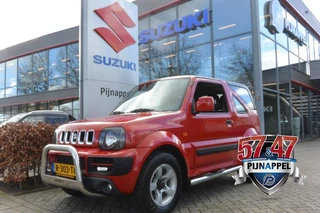Hoofdafbeelding Suzuki Jimny Suzuki Jimny 1.3 Cabrio 4x4 Airco/Hardtop/Leder/Side-bars/Push-bar