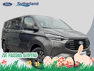 Ford Transit Custom 320 2.5 PHEV L2H1 Limited DC |SCI| Dubbele cabine | Adaptive Cruise Control | Groot middenconsole | 8-weg verstelbare & verwarmbare passagiersstoel | 13 polige trekhaak | 17 inch lichtmetalen velgen | Verwarmbaar stuurwiel | Draadloos opladen | Adaptieve LED koplampen | Reservewiel