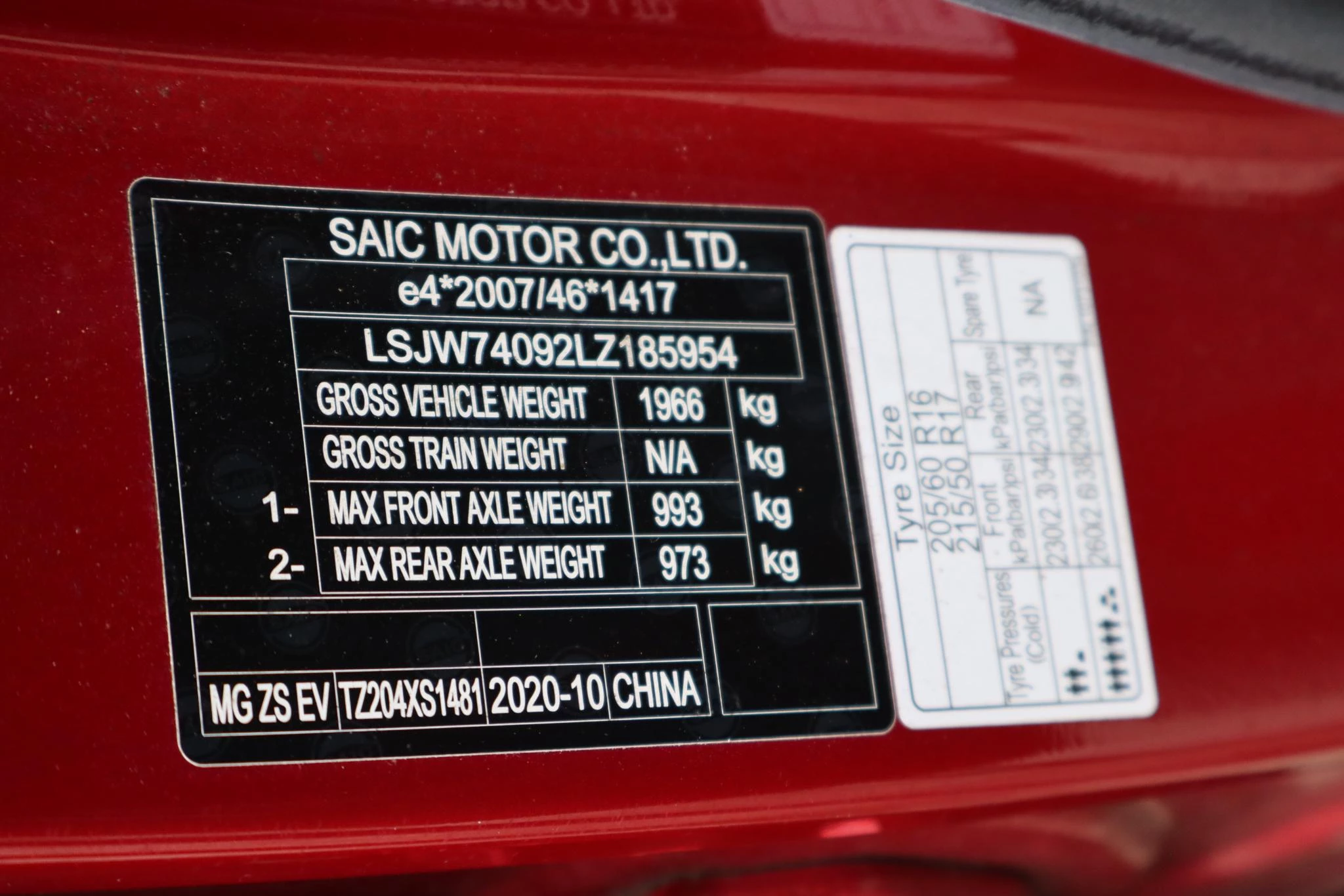 Hoofdafbeelding MG ZS EV