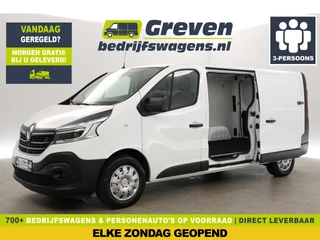 Renault Trafic 2.0 dCi 120 T29 L2H1 | Airco | Camera | Cruise | 2xSchuifdeur | 3 Persoons | Navigatie | Parkeersensoren