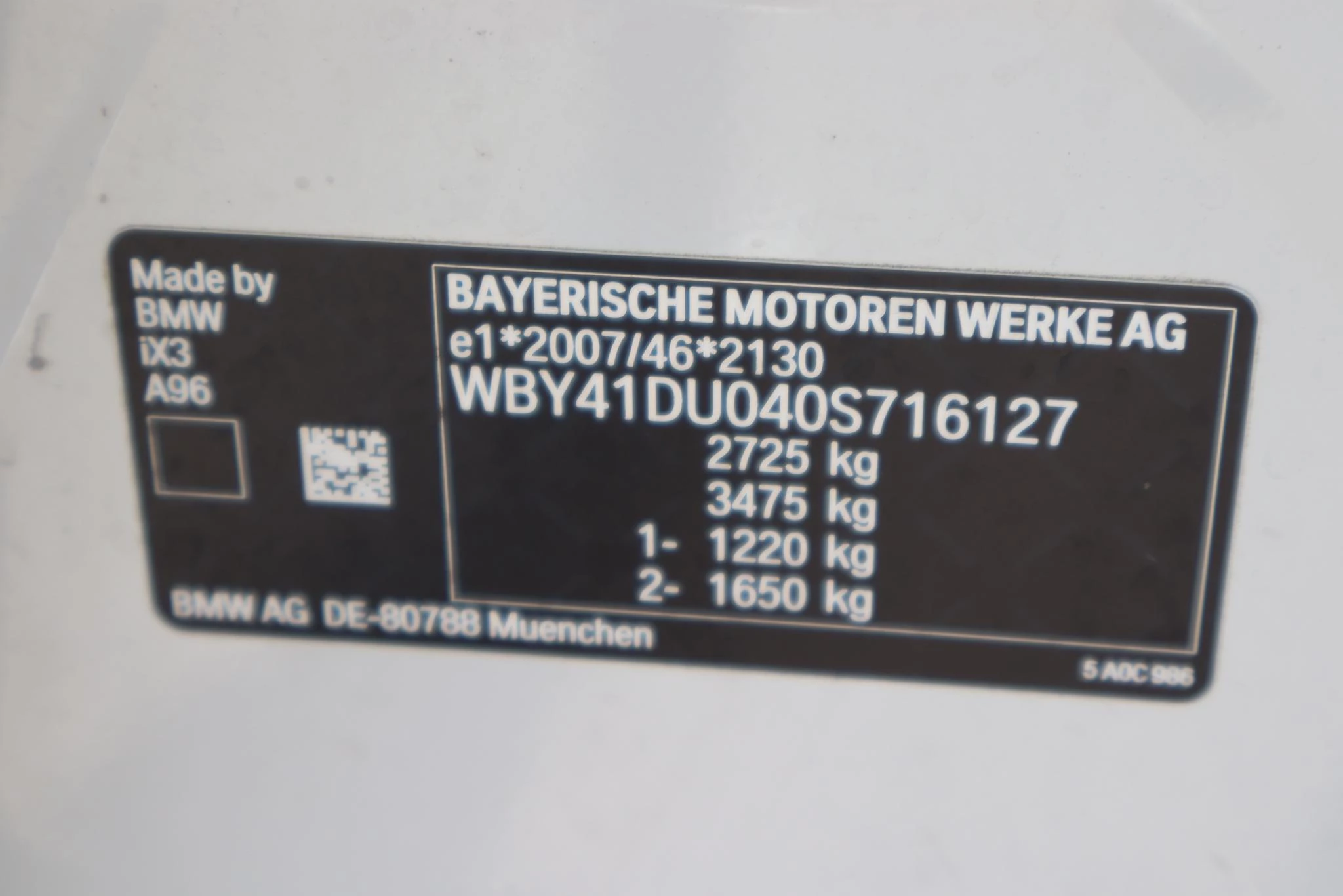 Hoofdafbeelding BMW iX3