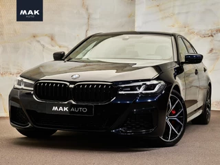 BMW 5-serie Sedan 520i M Sport, NL-auto, 19", HiFi, LED-kopl., camera, privacy
