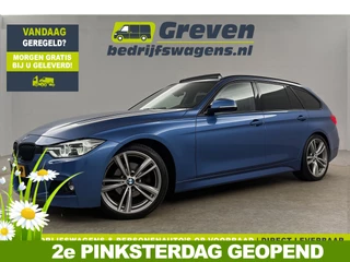BMW 3 Serie 320d High Executive M-Sport 191PK Pano Leder LED 19"LMV Clima Cruise Navi PDC Stoelverw.