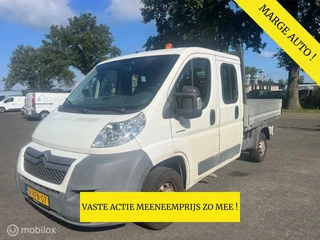Hoofdafbeelding Citroën Jumper Citroen Jumper 33 L2 PUDC 2.2HDI 120 Dubbele cabine open laadbak, N.A.P.