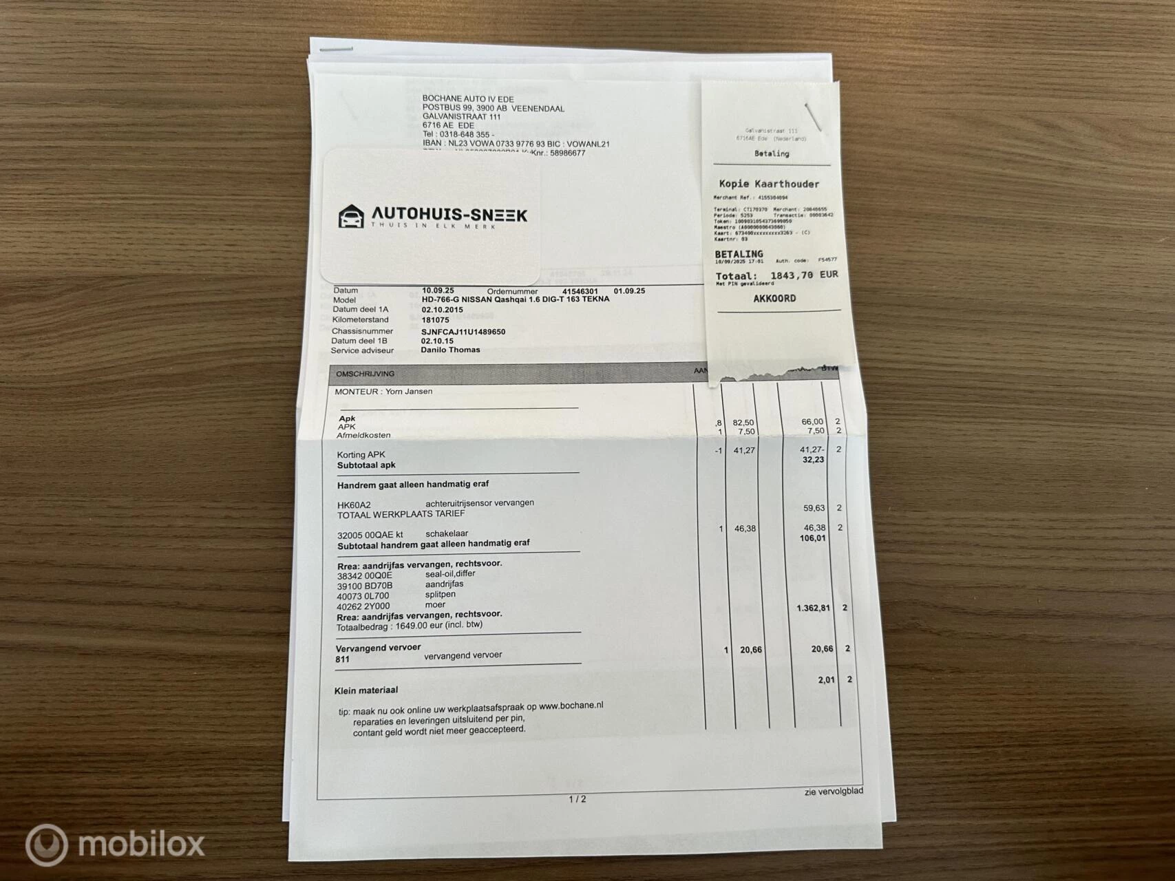 Hoofdafbeelding Nissan QASHQAI