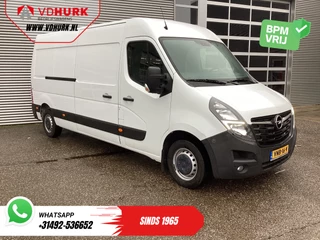 Opel Movano 2.3 Turbo 136PK L3H2 Climate/ Cruise/ Camera/ Navi/ PDC / 2,5T trekgew/ 270 Deuren/ NL Auto