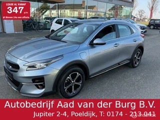 Hoofdafbeelding Kia XCeed XCeed 1.6  PHEV DynamicPlusLine 55 km Volledig electrisch rijden hierna Hybride , Navigatie , Camera , Parkeerhulp , Stoel en stuur verwarming  , Keyless entry , 18 inch Velgen ,