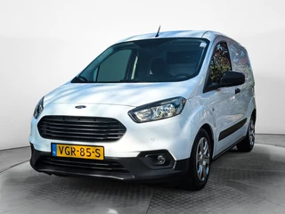 Ford Transit Courier 1.5 TDCI Trend Duratorq S&S (75 PK) 1e-Eig. & Keurig-Onderh. BOVAG-Garantie. NL-Auto. Navigatie, Cruisecontrol, Parkeersensoren-V+A, Bluetooth, Airco Voorruitverwarming,