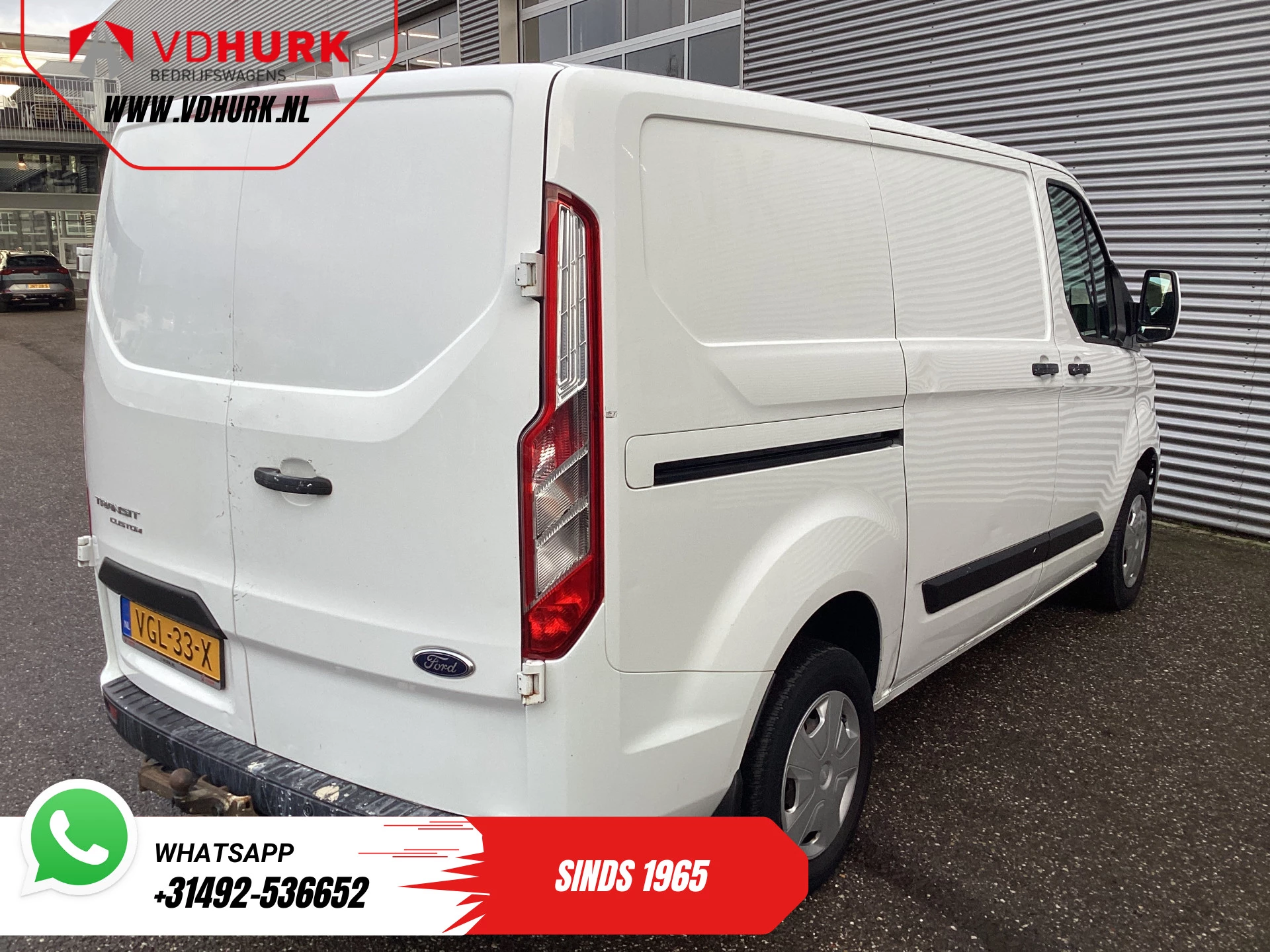 Hoofdafbeelding Ford Transit Custom