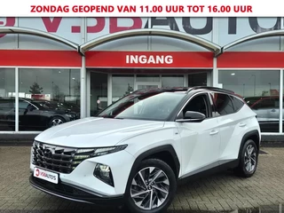 Hoofdafbeelding Hyundai Tucson Hyundai Tucson 1.6 T-GDI MHEV AUT. TWO-TONE LED NAVI CAMERA CARPLAY WINTER-PAKKET AIRCO LMV PDC
