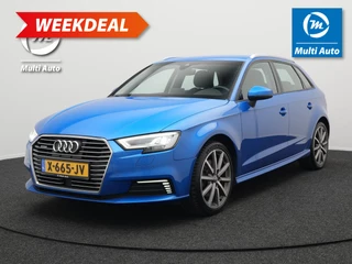 Audi A3 Sportback 40 e-tron Advance Sport Plug In Hybrid | PHEV | Trekhaak Afneembaar | Navi | Adaptive Cruise | Sportstoelen Verwarmend | Spraakbediening |