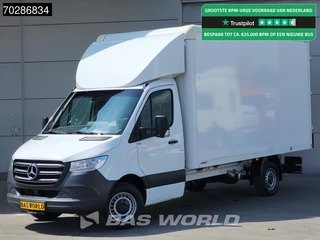 Mercedes Sprinter 317 CDI Automaat Bakwagen Achterdeuren Airco Camera Euro6 Meubelbak Koffer 21m3 Airco