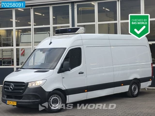 Mercedes Sprinter 314 CDI L3H2 Koelwagen Carrier Xarios 350 230V Stekker Airco Koeler Koel Kühlwagen 12m3 Airco